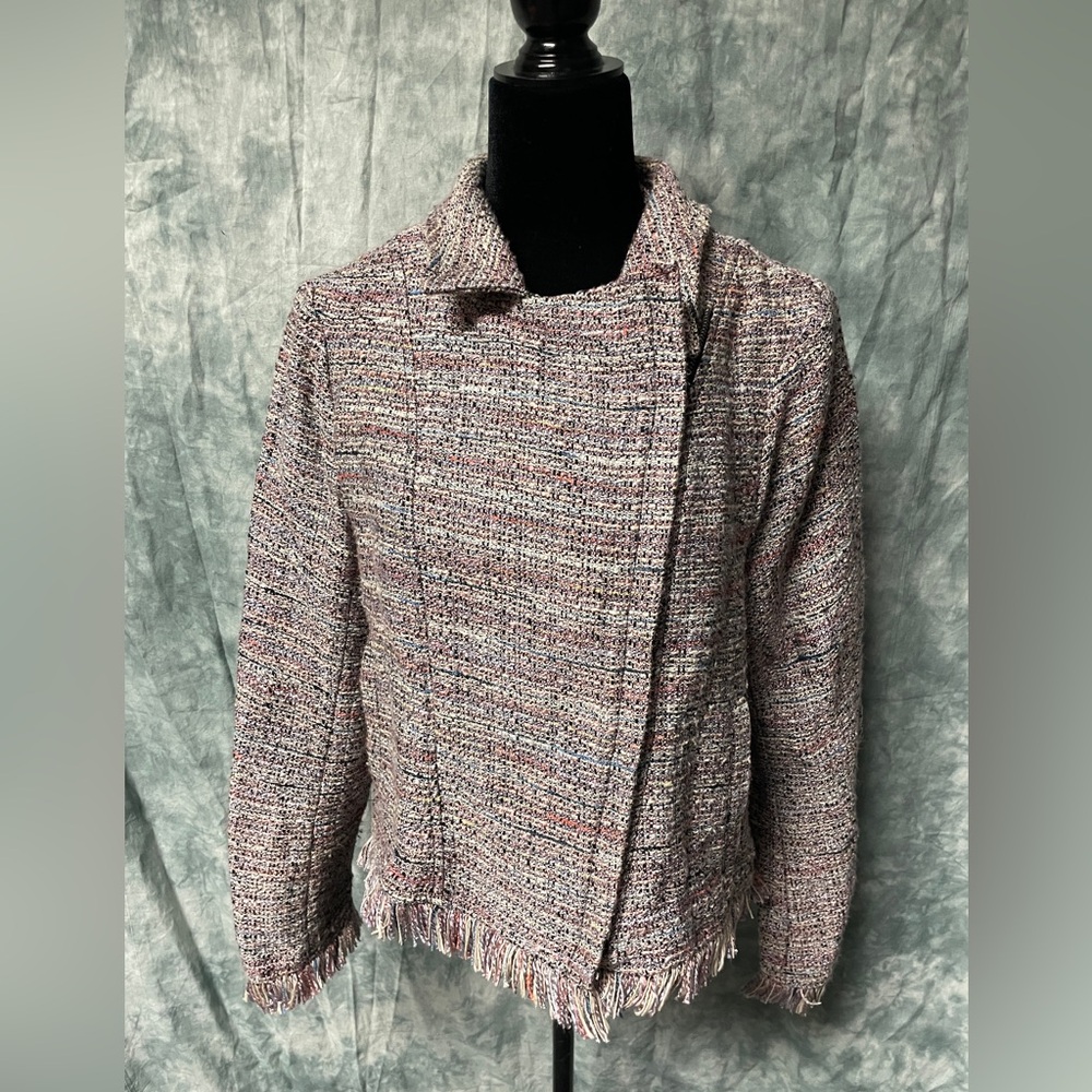 cupcakes & cashmere Pink Tweed Jacket